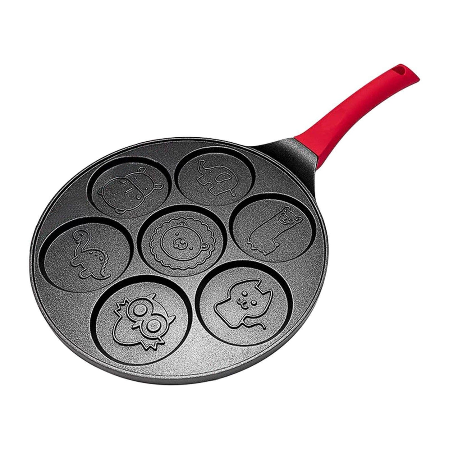 7-Shape Cartoon Animals Heavy-duty Pancake Pan - MaviGadget
