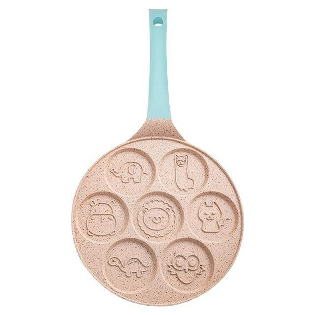 7-Shape Cartoon Animals Heavy-duty Pancake Pan - MaviGadget