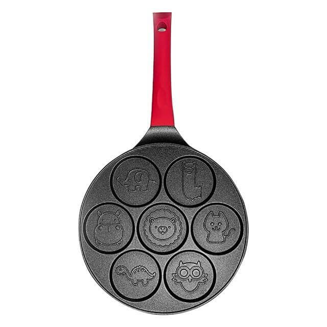 7-Shape Cartoon Animals Heavy-duty Pancake Pan - MaviGadget