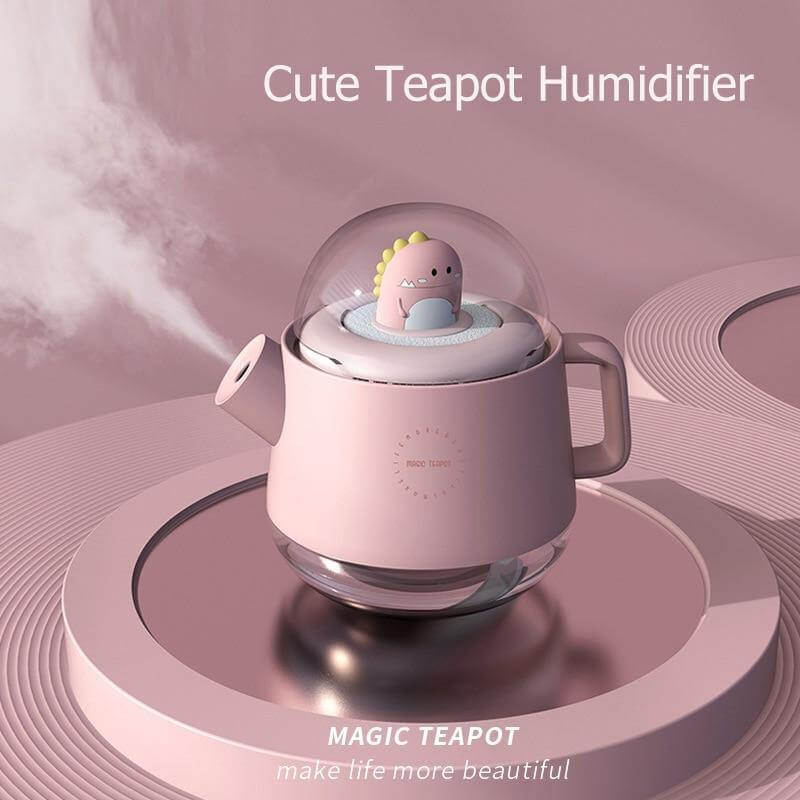 Teapot USB Colorful Air Humidifier Night Light - MaviGadget