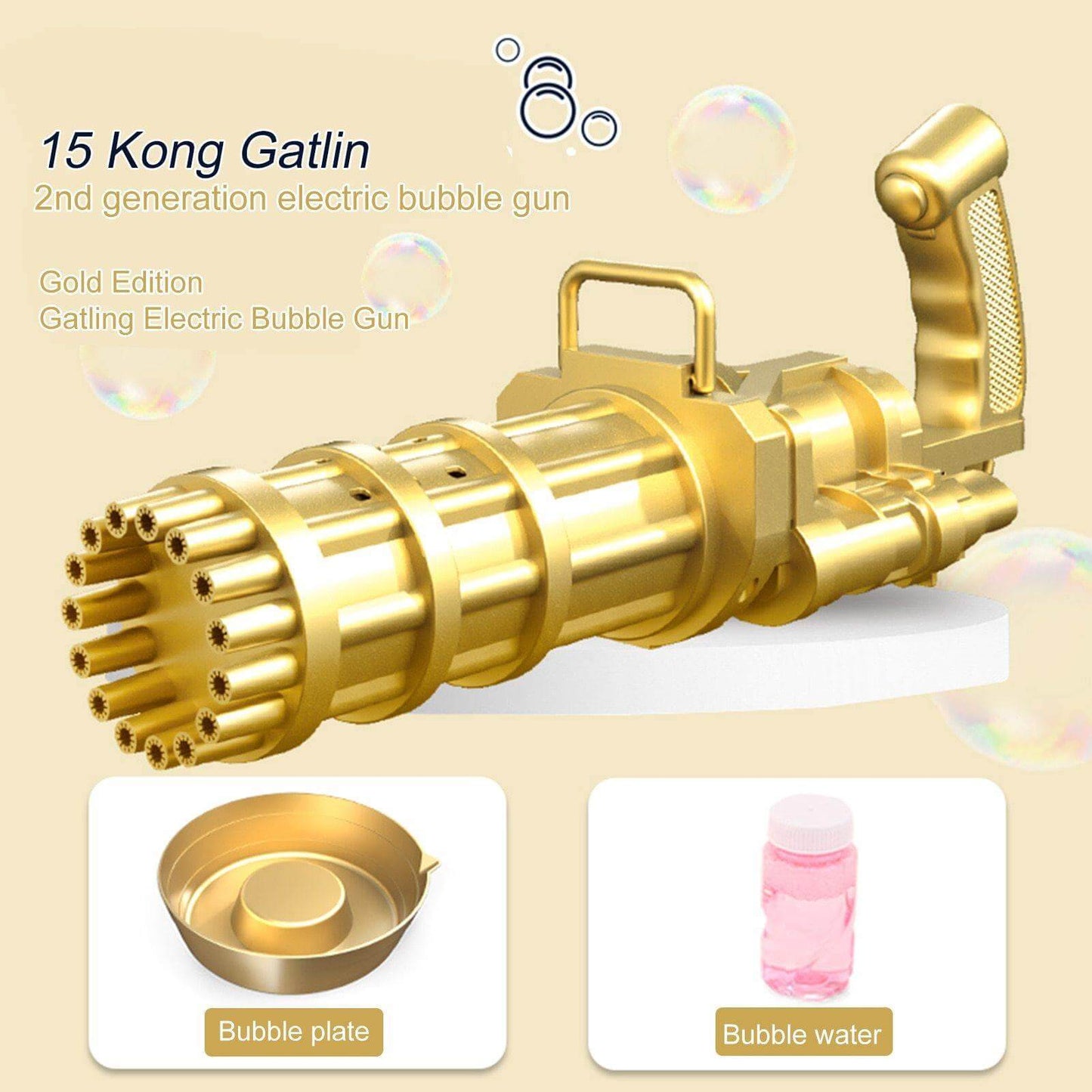 Kids Fun Game Bubble Gun Machine - MaviGadget