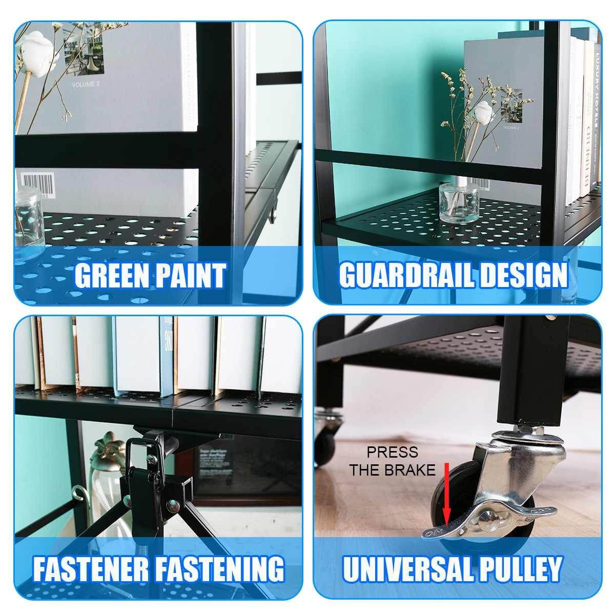 Multifunctional Foldable Storage Rack Organizer - MaviGadget