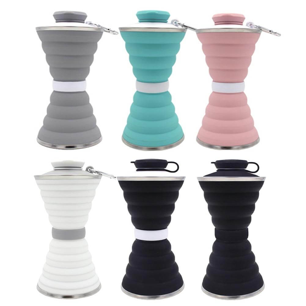 500mL Foldable Soft Silicone Bottle - MaviGadget