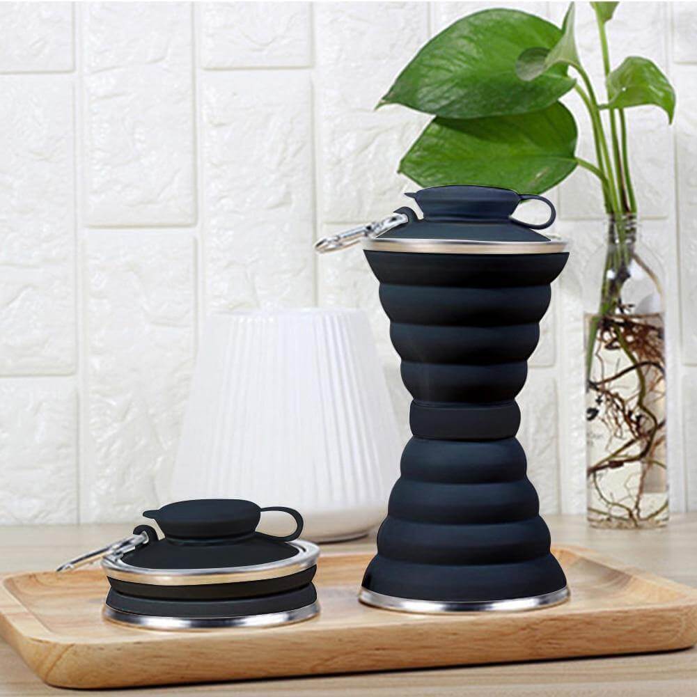 500mL Foldable Soft Silicone Bottle - MaviGadget