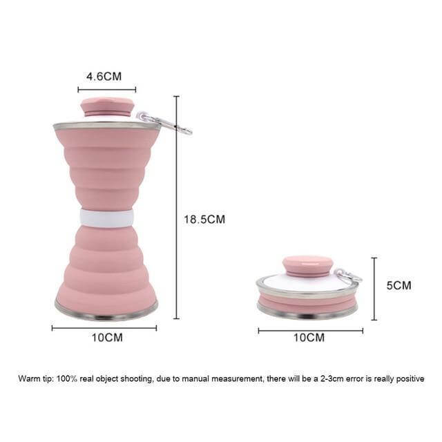 500mL Foldable Soft Silicone Bottle - MaviGadget
