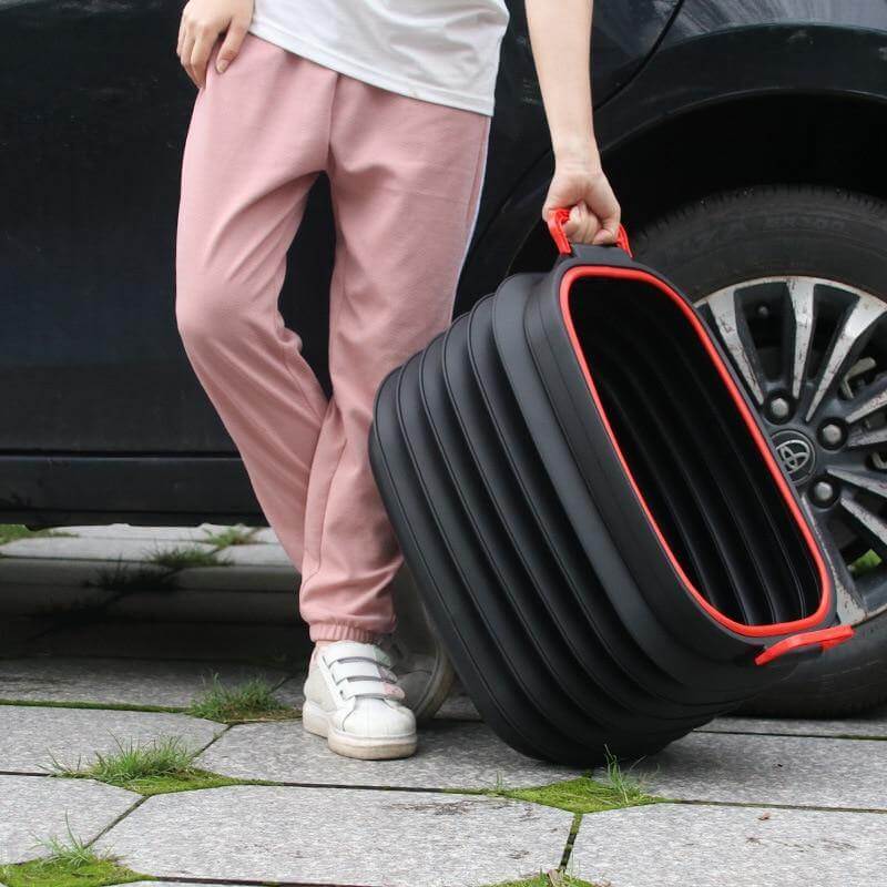 Portable Large Capacity Outdoor Car Folding Storage Bucket - MaviGadget
