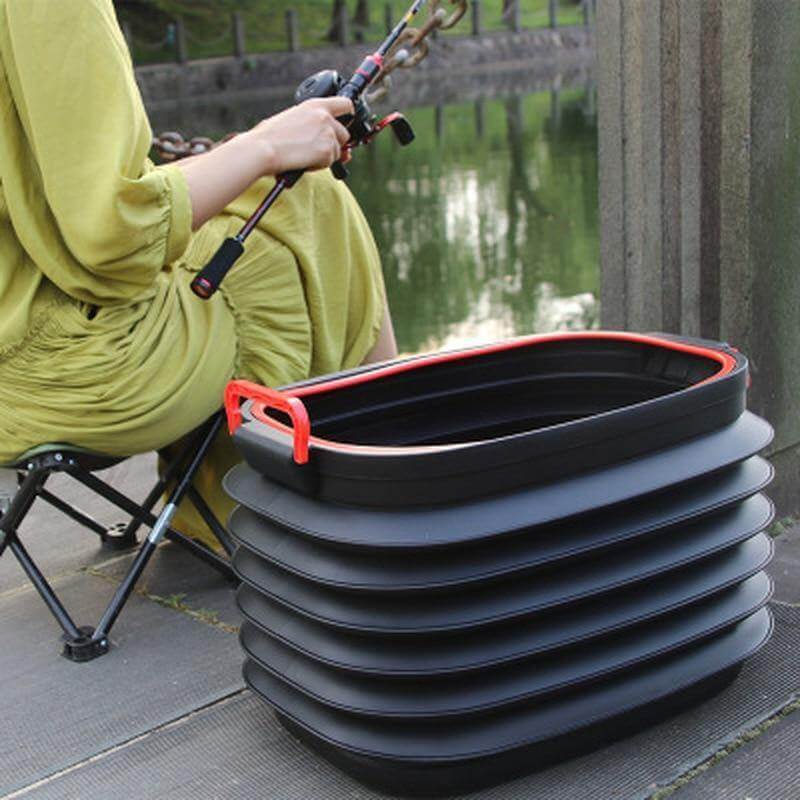 Portable Large Capacity Outdoor Car Folding Storage Bucket - MaviGadget