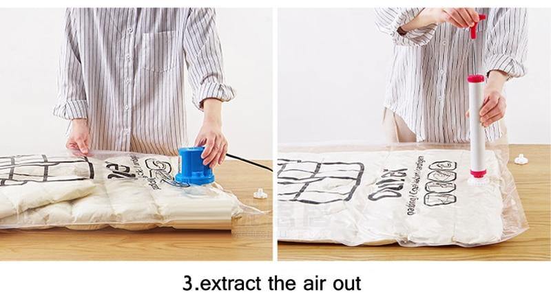 Closet Organizer Hanging Vacuum Bag - MaviGadget