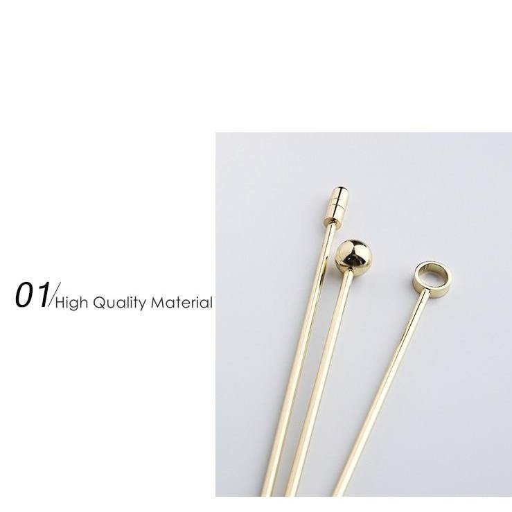 Elegant Stainless Steel Fruit Fork Jar - MaviGadget
