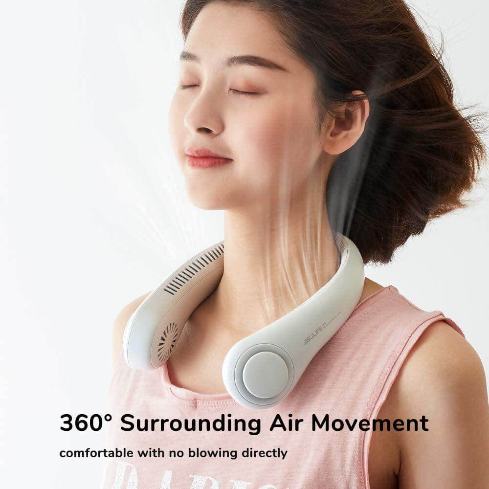 Stylish Mini Bladeless Travel Neck Fan - MaviGadget