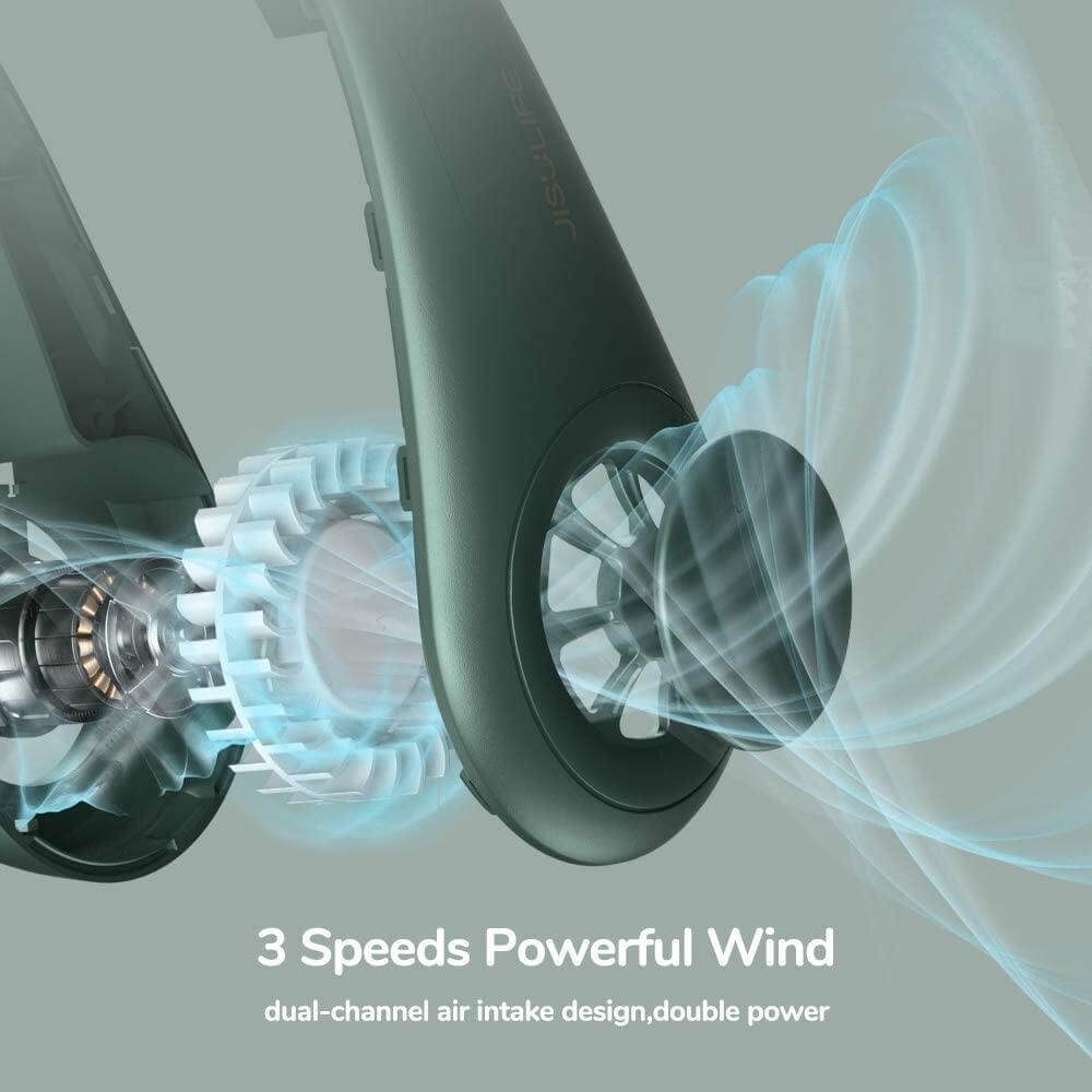 Stylish Mini Bladeless Travel Neck Fan - MaviGadget