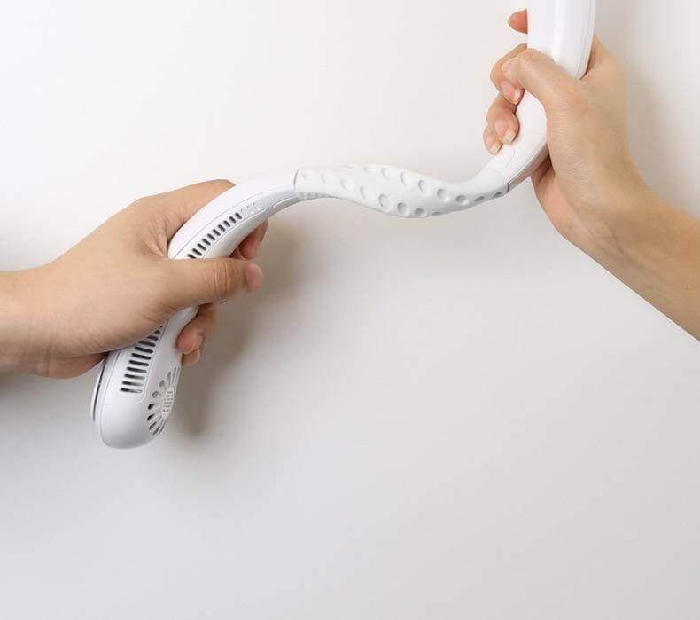 Stylish Mini Bladeless Travel Neck Fan - MaviGadget