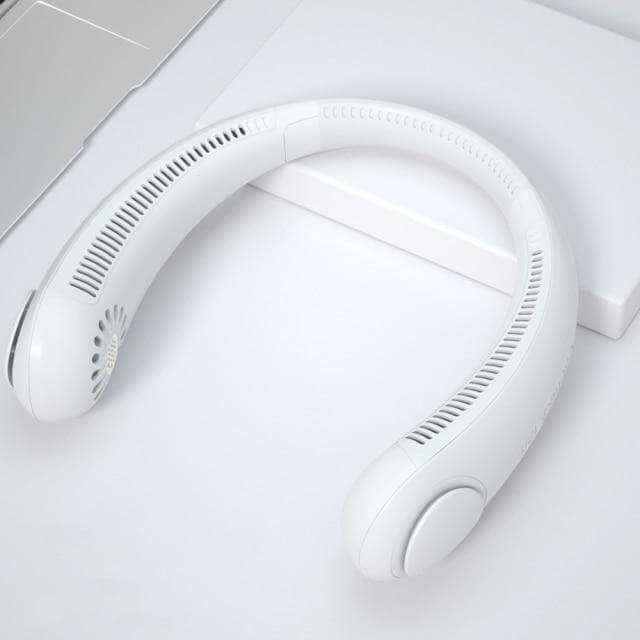 Stylish Mini Bladeless Travel Neck Fan - MaviGadget