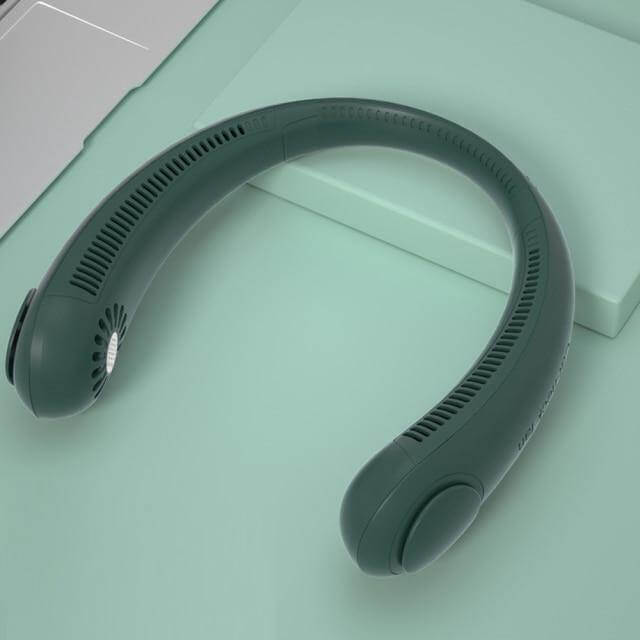 Stylish Mini Bladeless Travel Neck Fan - MaviGadget