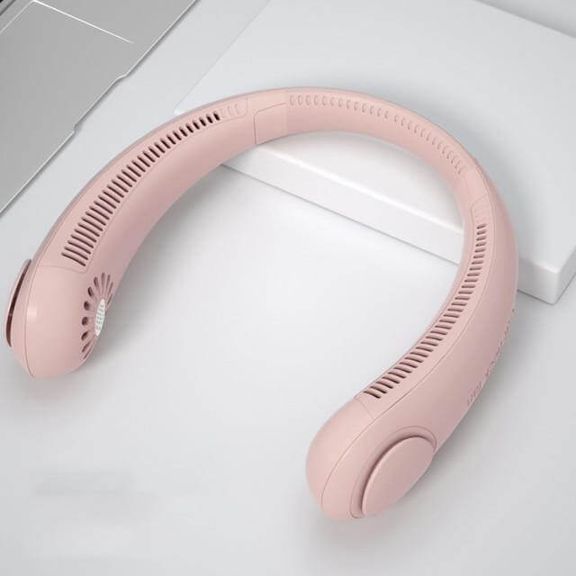 Stylish Mini Bladeless Travel Neck Fan - MaviGadget