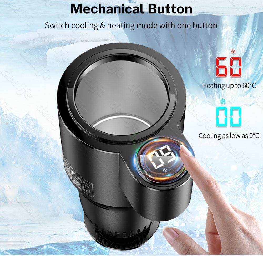 2in1 Auto Car Heating Cooling Cup - MaviGadget