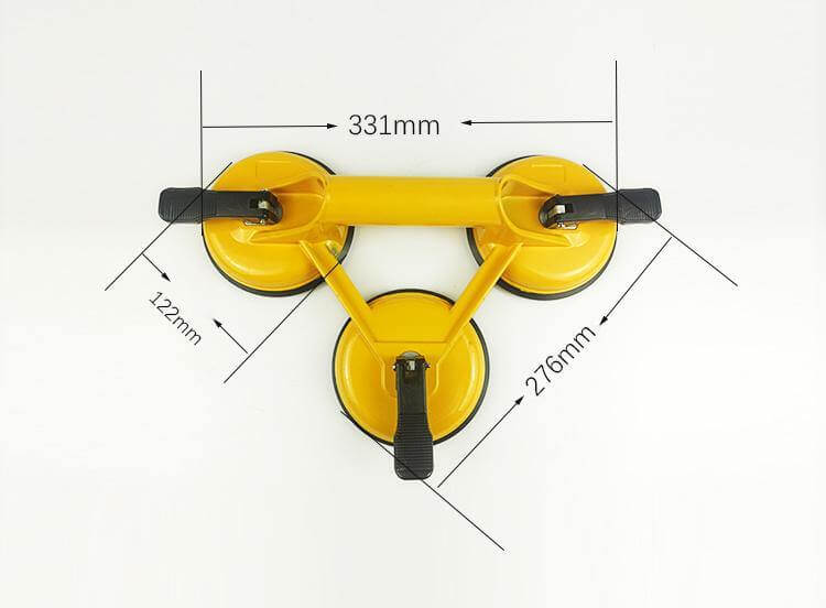 Handheld Aluminum Alloy Round Suction Cup - MaviGadget