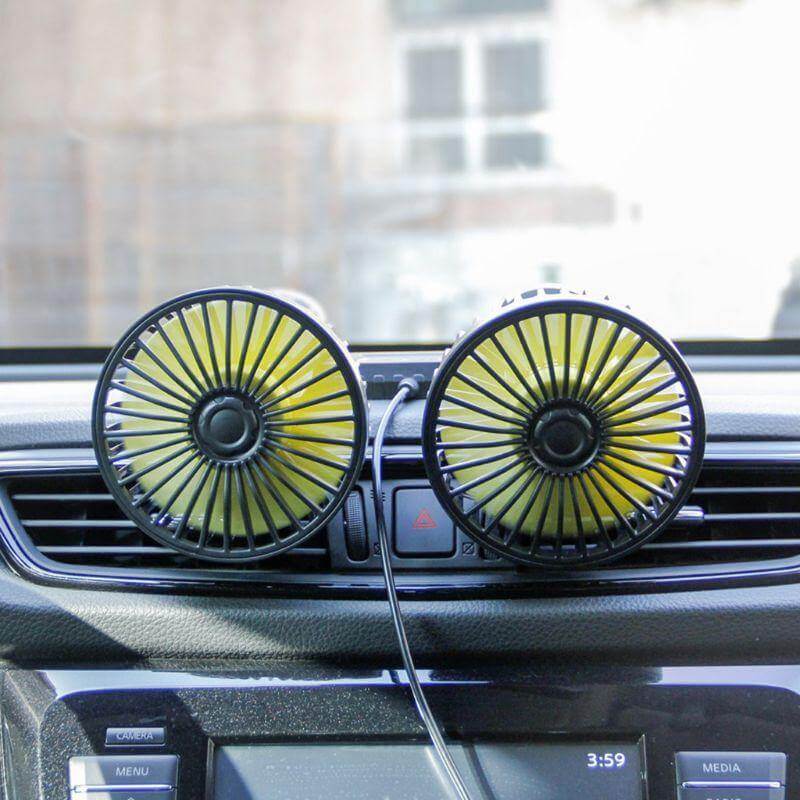 Universal Adjustable USB Dual Fan - MaviGadget
