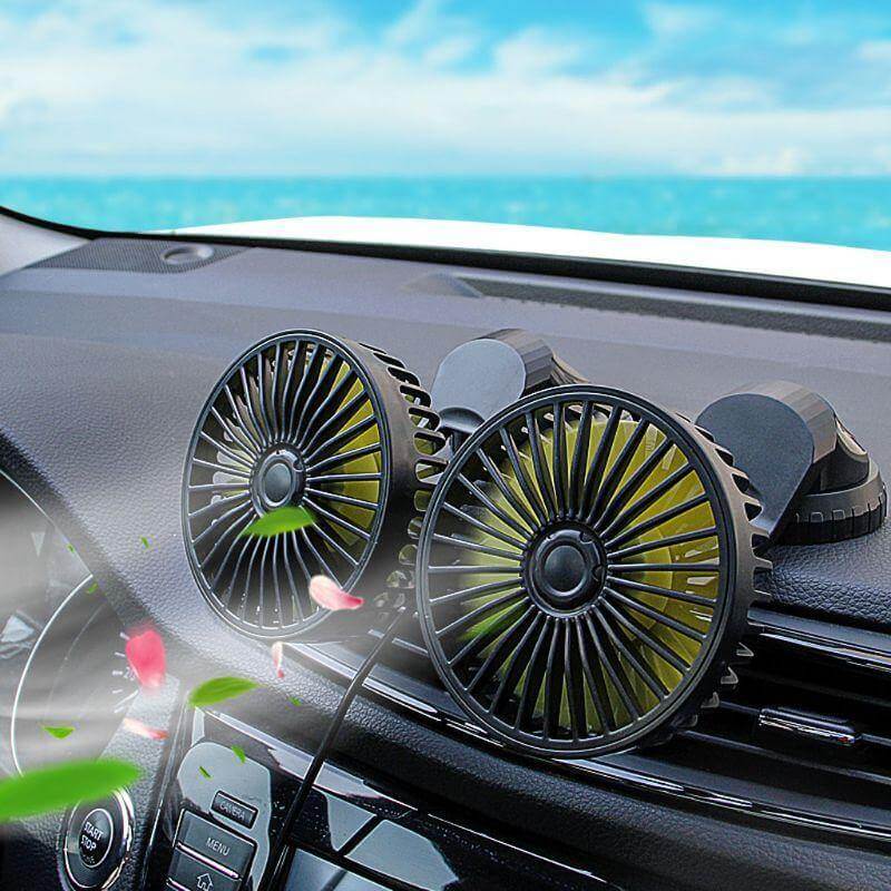Universal Adjustable USB Dual Fan - MaviGadget