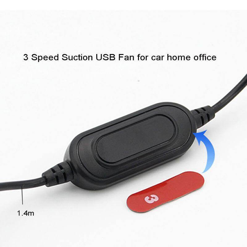 Universal Adjustable USB Dual Fan - MaviGadget