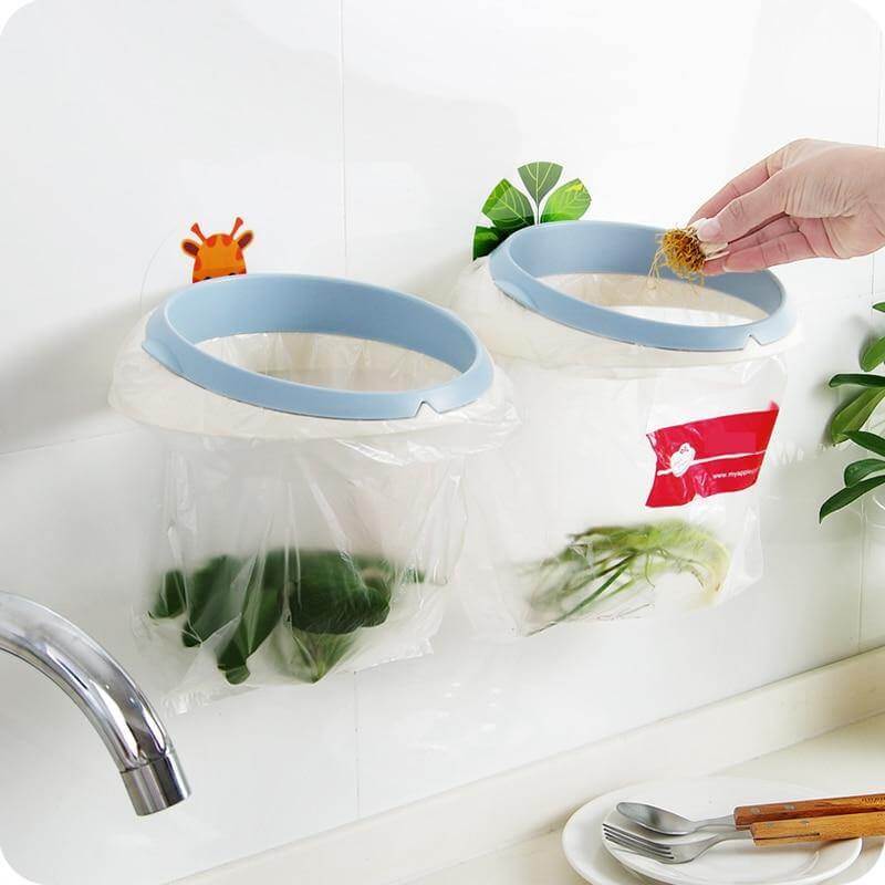 Creative Wall-mounted Garbage Bag Holder - MaviGadget