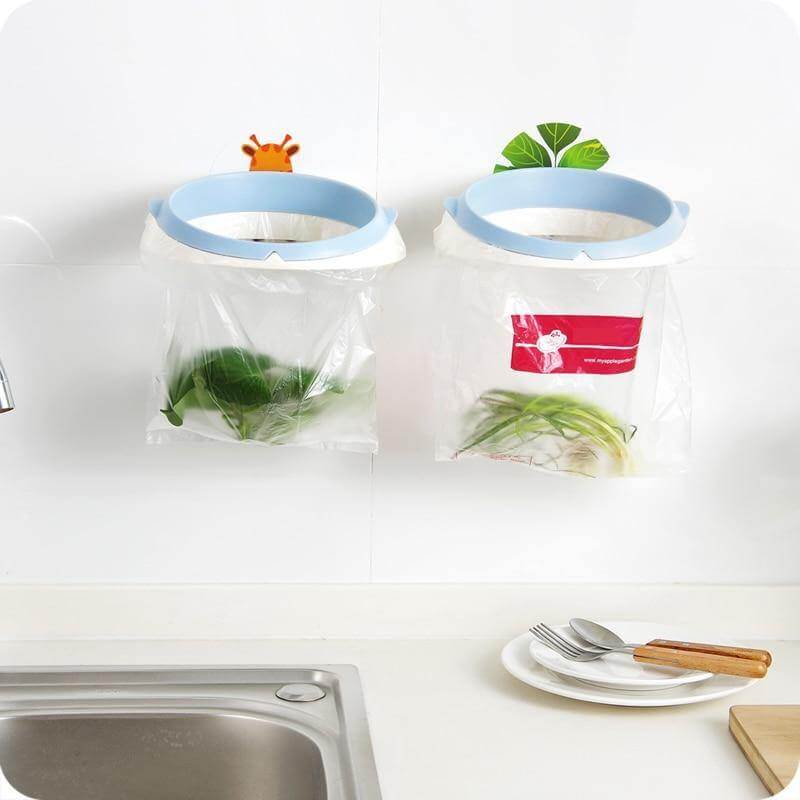 Creative Wall-mounted Garbage Bag Holder - MaviGadget