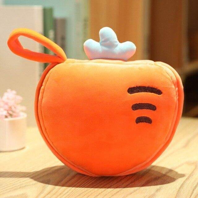 Sweet Fruits Plush Sleeping Eye Mask Bag - MaviGadget