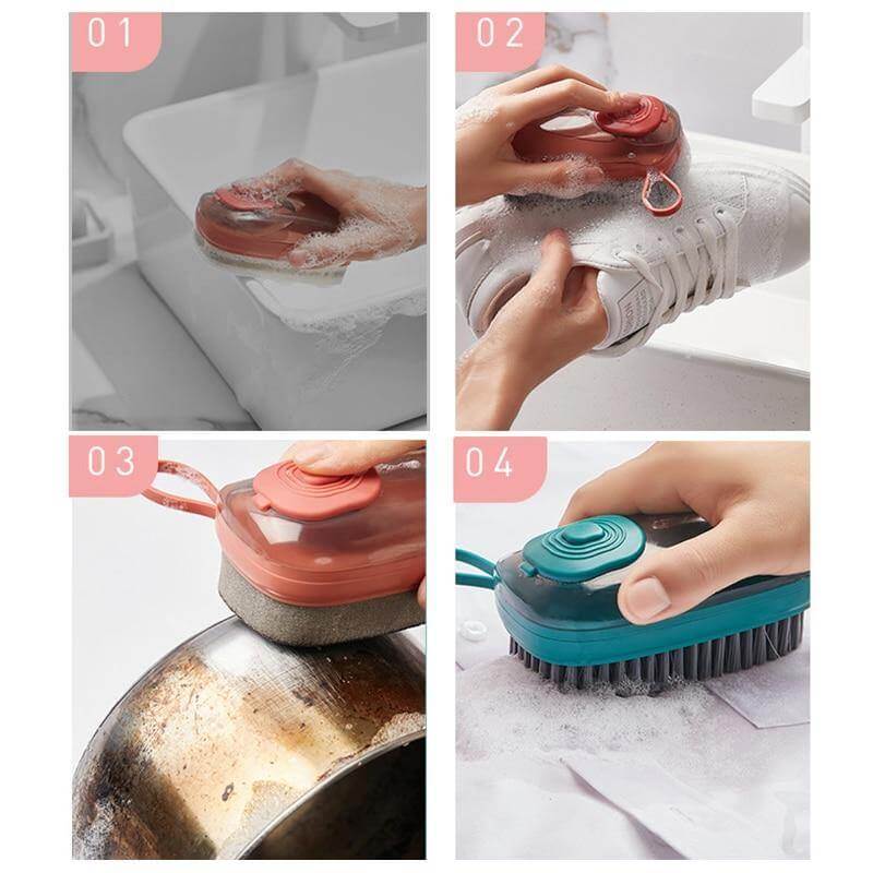 Multifunctional Liquid Dispenser Brush - MaviGadget
