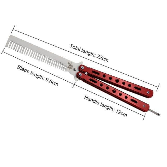 Stainless Steel Foldable Butterfly Brush - MaviGadget