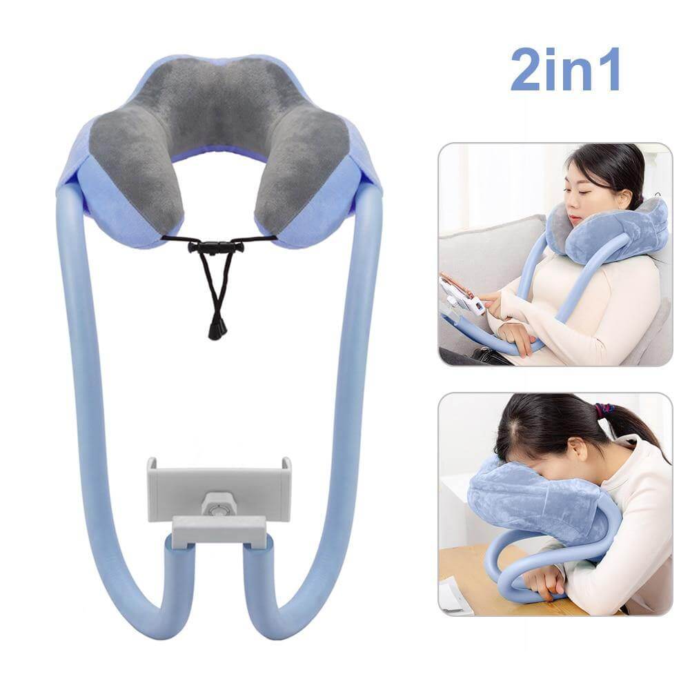 Flexible Phone Holder Neck Pillow - MaviGadget
