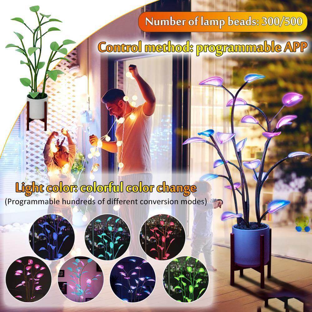 Magical Houseplant LED Night Light - MaviGadget