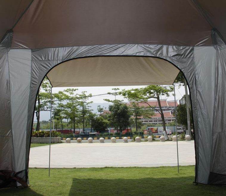 Anti-UV Oversize Silver Coating Camping Tent - MaviGadget