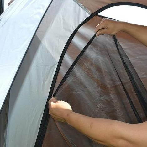 Anti-UV Oversize Silver Coating Camping Tent - MaviGadget