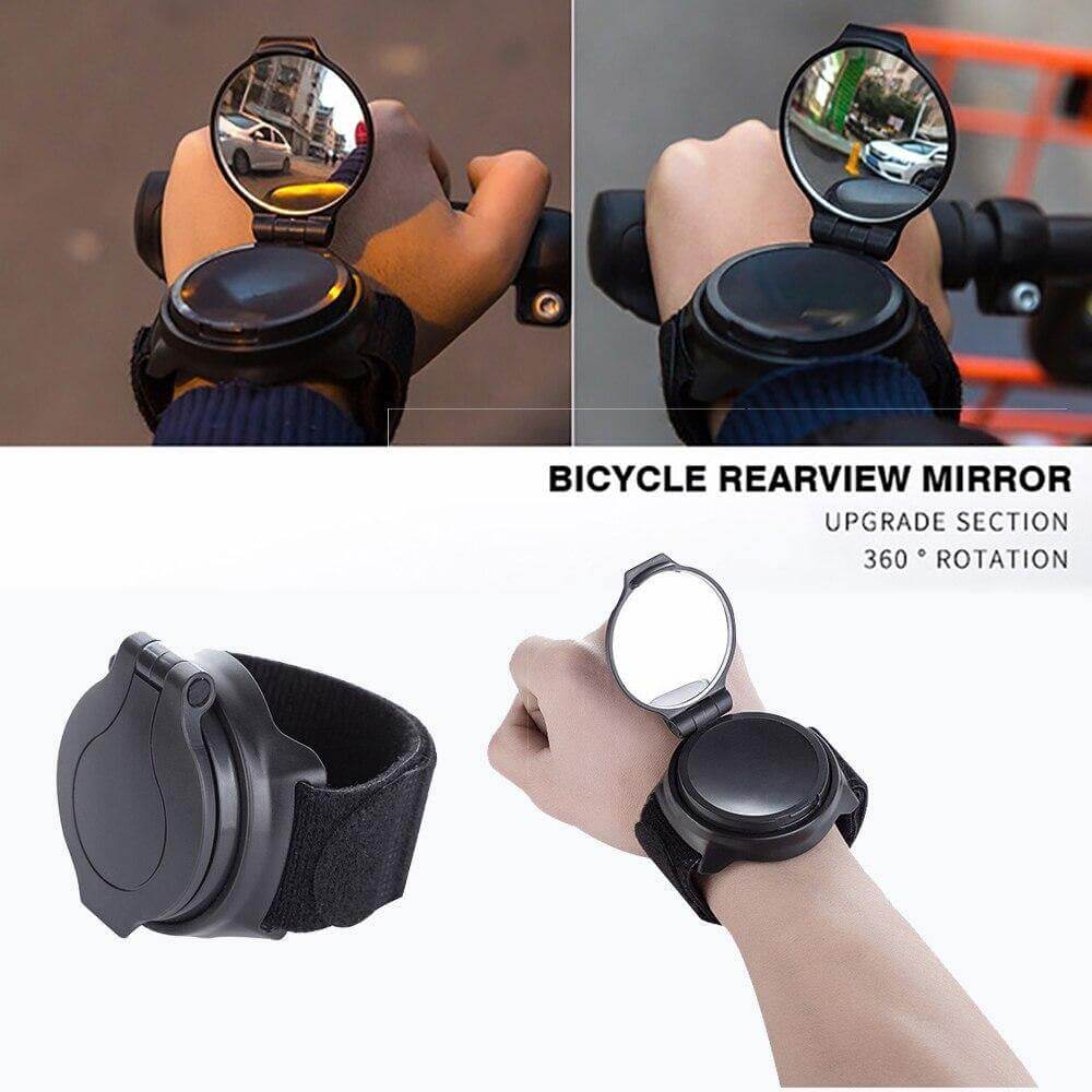 Cycling Wrist Band Back Mirror - MaviGadget