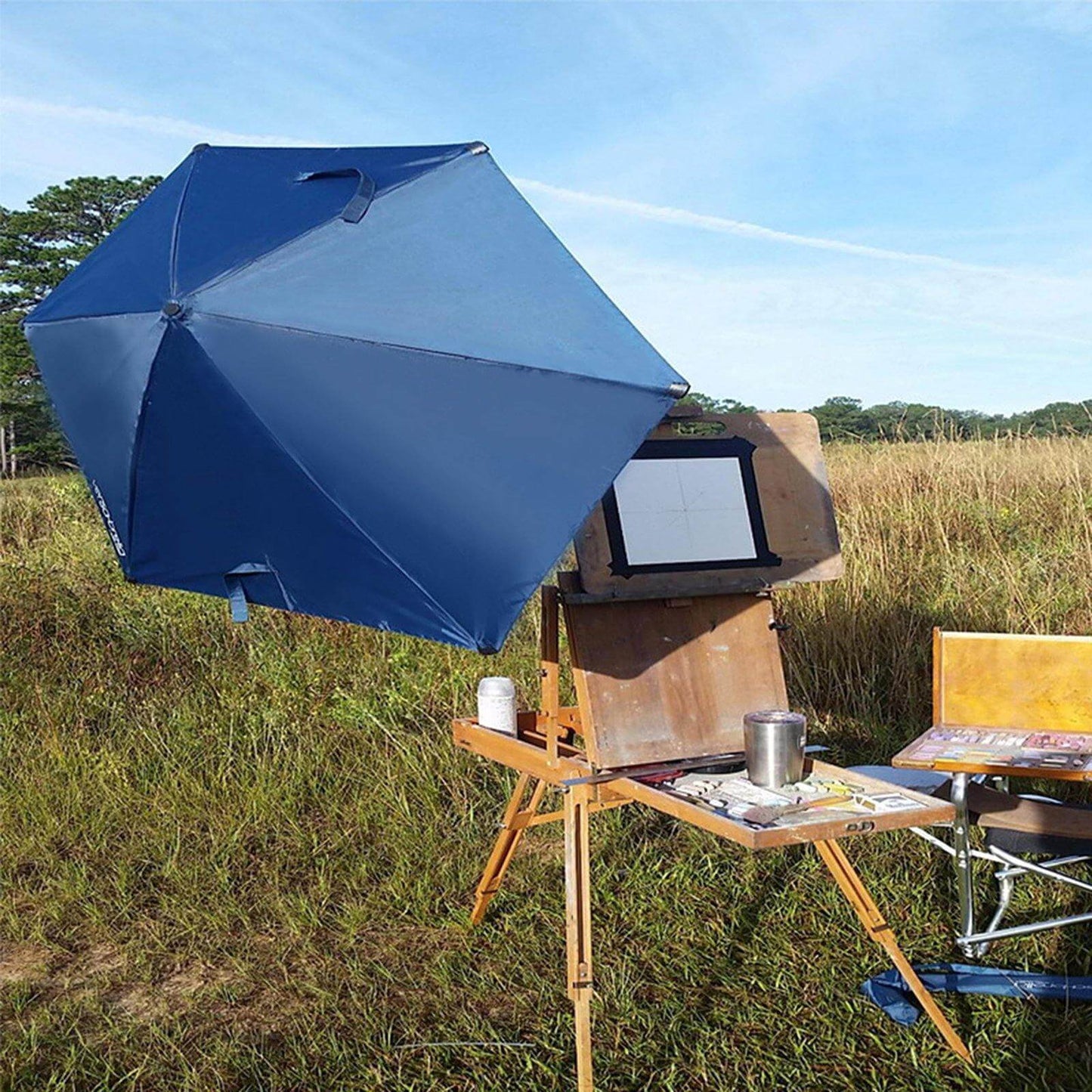 Portable Folding Umbrella with Universal Clamp - MaviGadget