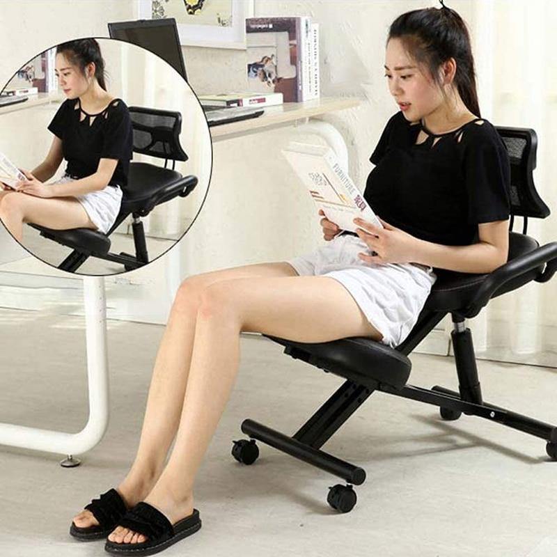 Ergonomic Height Adjustable Knee Support Chair - MaviGadget