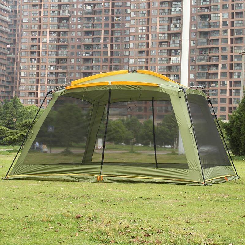 Rainproof Double Layer Sun-Shading Camping Tent - MaviGadget
