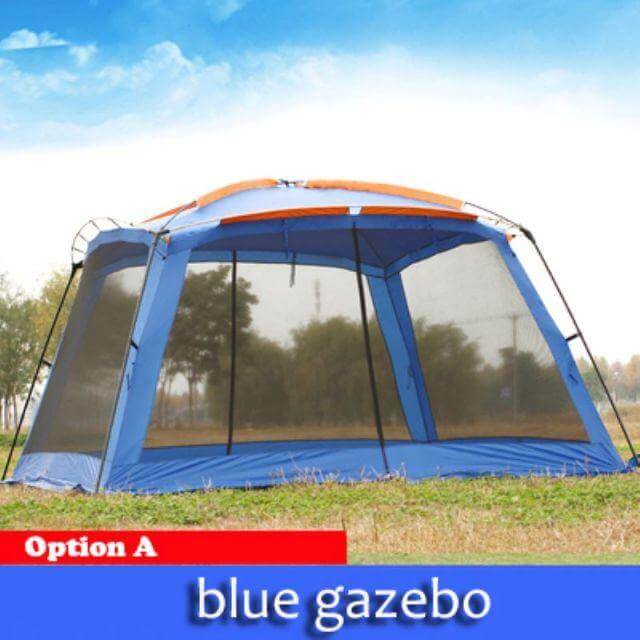 Rainproof Double Layer Sun-Shading Camping Tent - MaviGadget