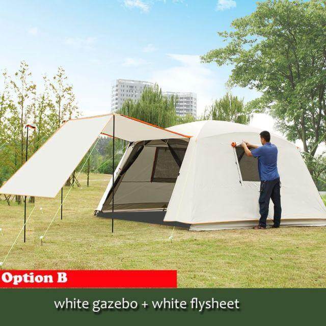Rainproof Double Layer Sun-Shading Camping Tent - MaviGadget