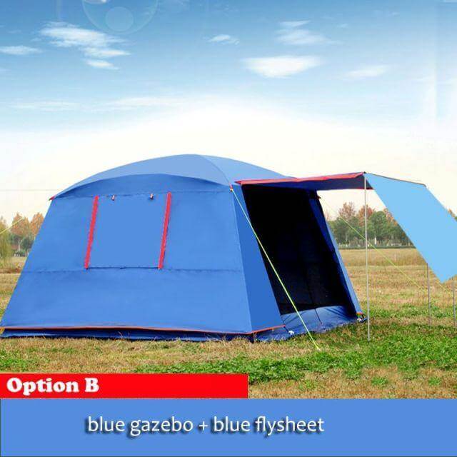 Rainproof Double Layer Sun-Shading Camping Tent - MaviGadget