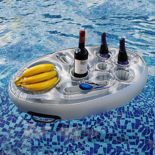 Inflatable Summer Pool Party Floating Tray - MaviGadget