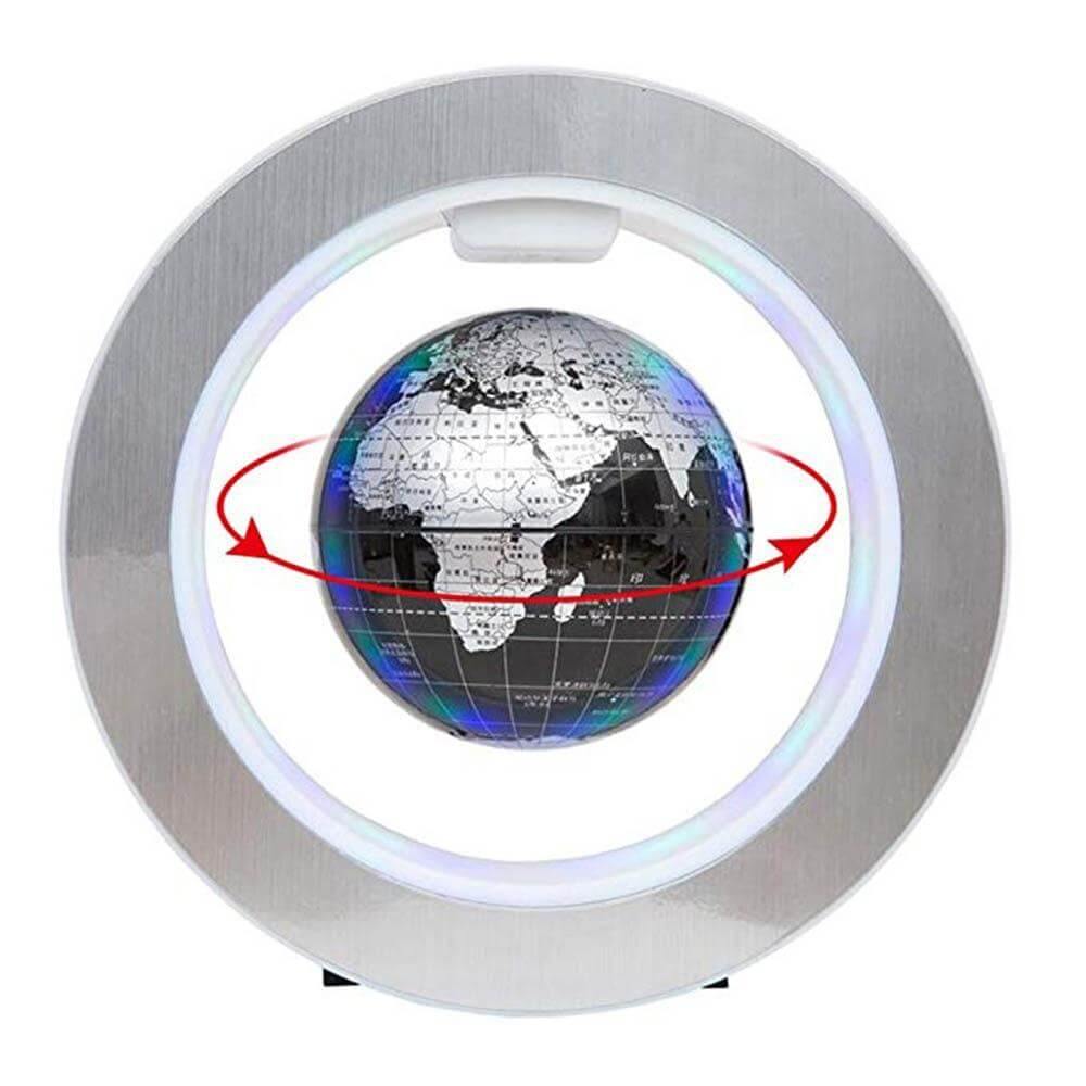 Novelty Floating Globe LED World Magnetic Levitation Lamp - MaviGadget