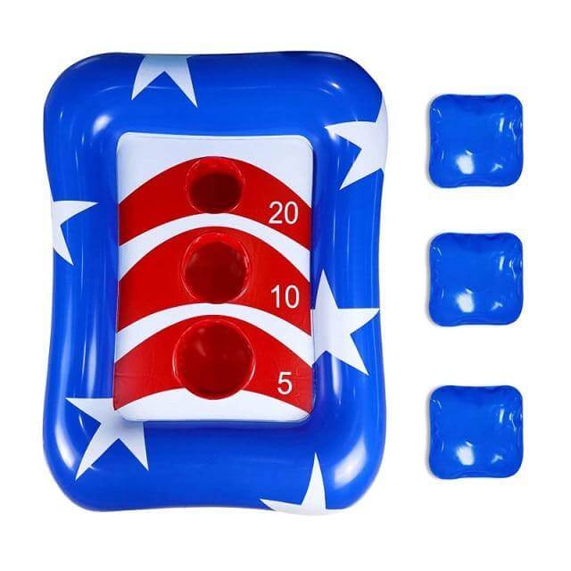 Summer Inflatable Ring Toss Pool Game - MaviGadget