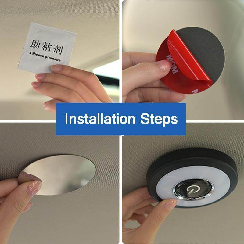 Touch Type Car Roof Night Light - MaviGadget