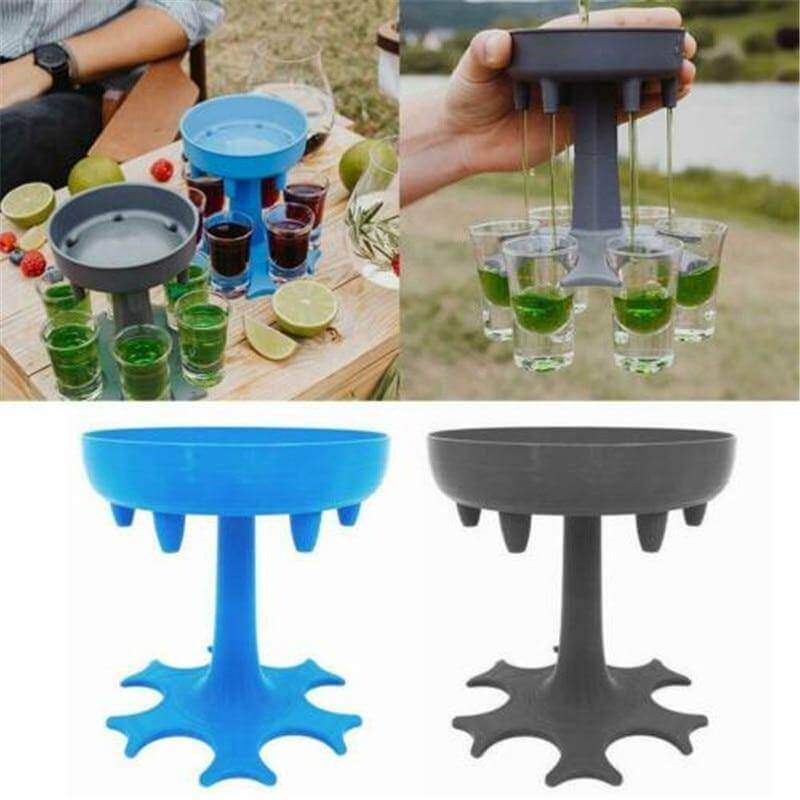 6-Shot Portable Party Time Fun Drink Dispenser - MaviGadget