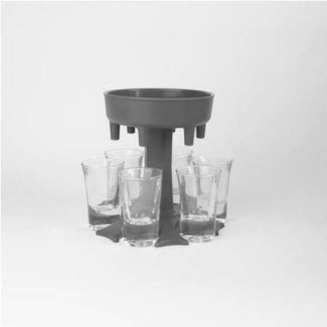 6-Shot Portable Party Time Fun Drink Dispenser - MaviGadget