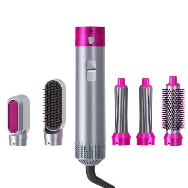 5in1 Negative Ion Hair Straightener Curler - MaviGadget