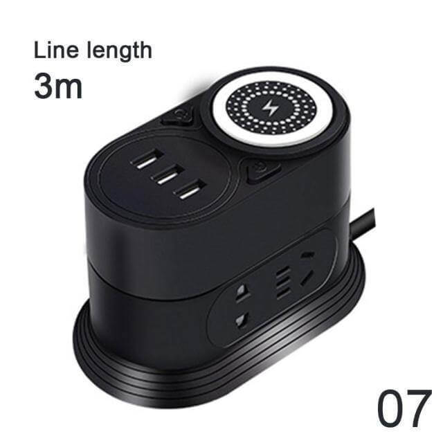Intelligent Wireless Charging Multifunctional Socket - MaviGadget