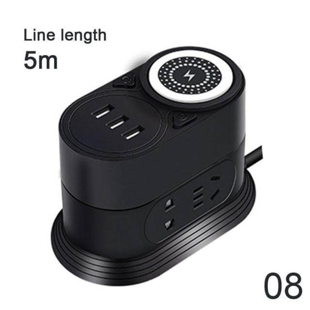 Intelligent Wireless Charging Multifunctional Socket - MaviGadget