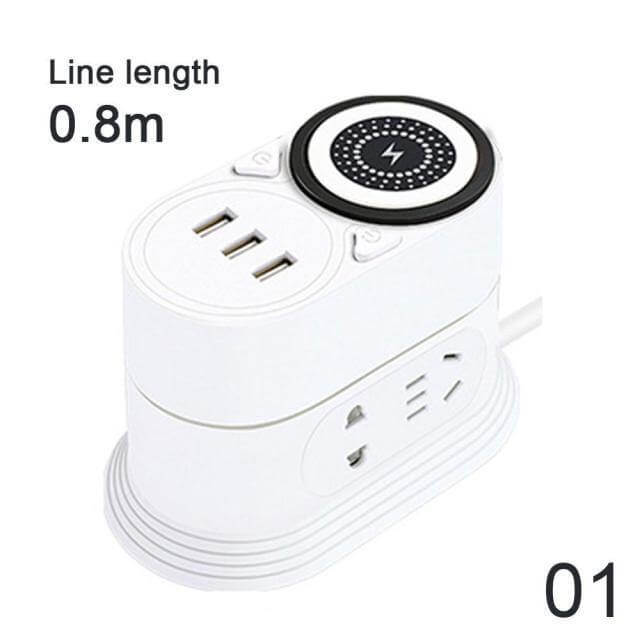 Intelligent Wireless Charging Multifunctional Socket - MaviGadget